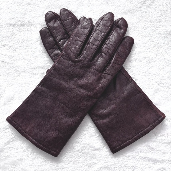 Fownes Brothers Accessories - FOWNES Vintage Thinsulate Brown Leather Gloves--6.5